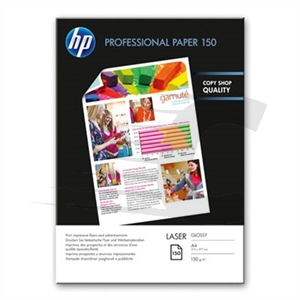 HP CG965A Papel Foto Professional Glossy Laser A4 150 folhas (150gr)